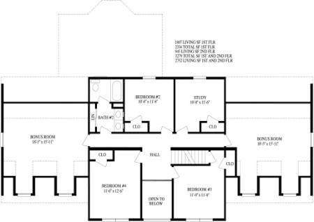 Westmoreland Modular Home Floor Plan Second Floor